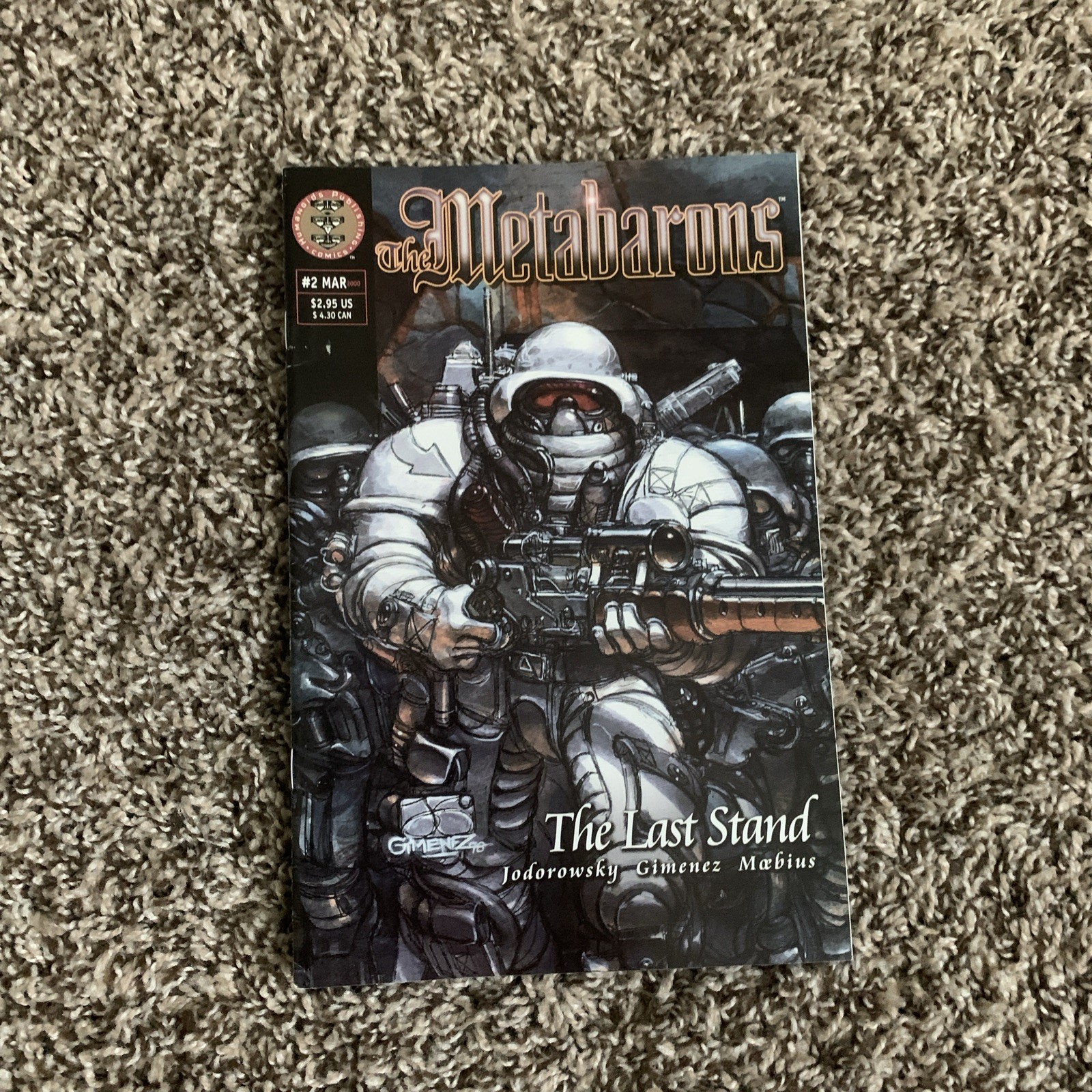 THE METABARONS (2000) #1-17 COMPLETE SET SERIES LOT JODOROWSKY MOEBIUS HUMANOIDS