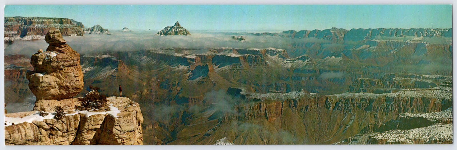 Vintage Postcard Lot Panoramic Views Grand Canyon Landmarks Identified A569