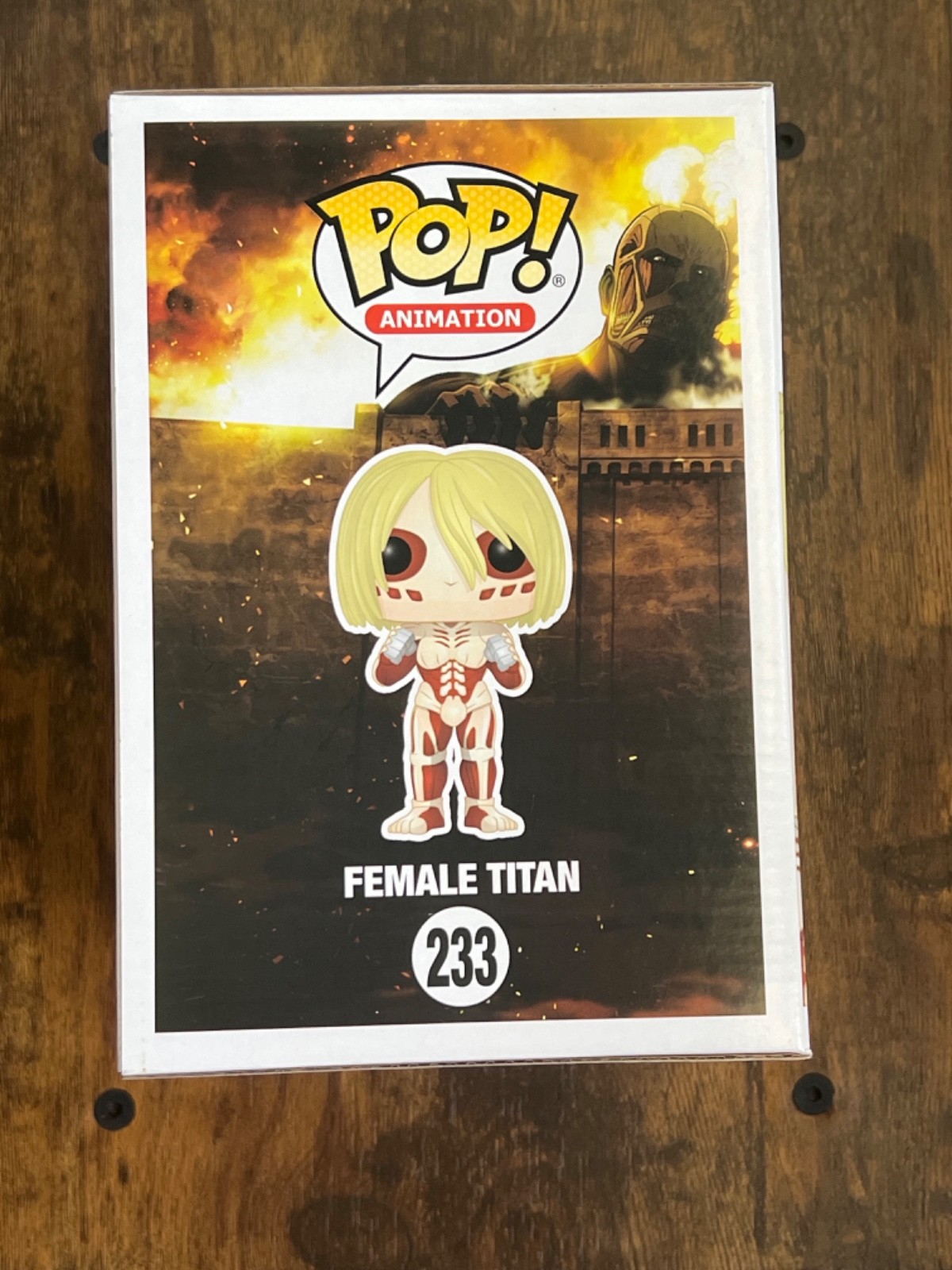 Funko Pop! Vinyl Super 6 in: Attack on Titan – Female Titan (6 inch) #233