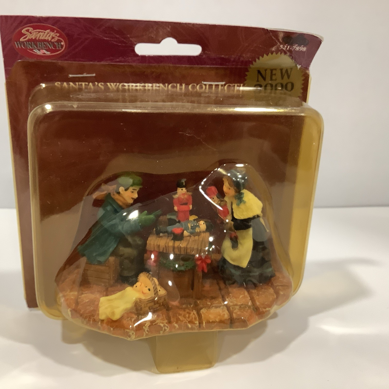 Santa’s Workbench Collection #521-7898 Accessory “Toy Soldier Makers” 2000