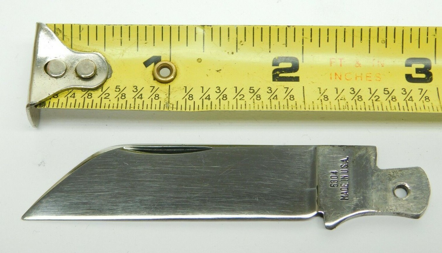 MOOR MAKER 5304 STOCKMAN SHEEPSFOOT REPLACEMENT BLADE STEEL USA QC