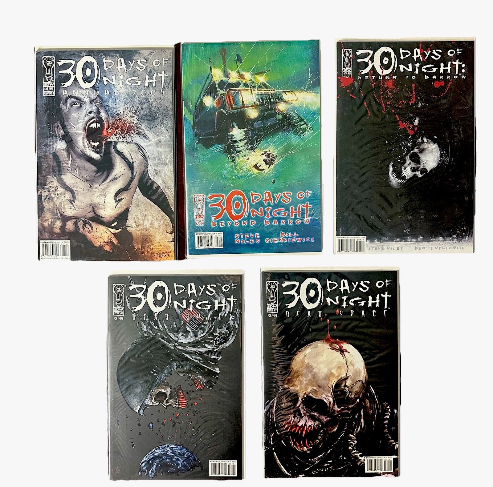 30 Days of Night Mixed Comic Lot Beyond and Return to Barrow, Dead Space +Anl #1