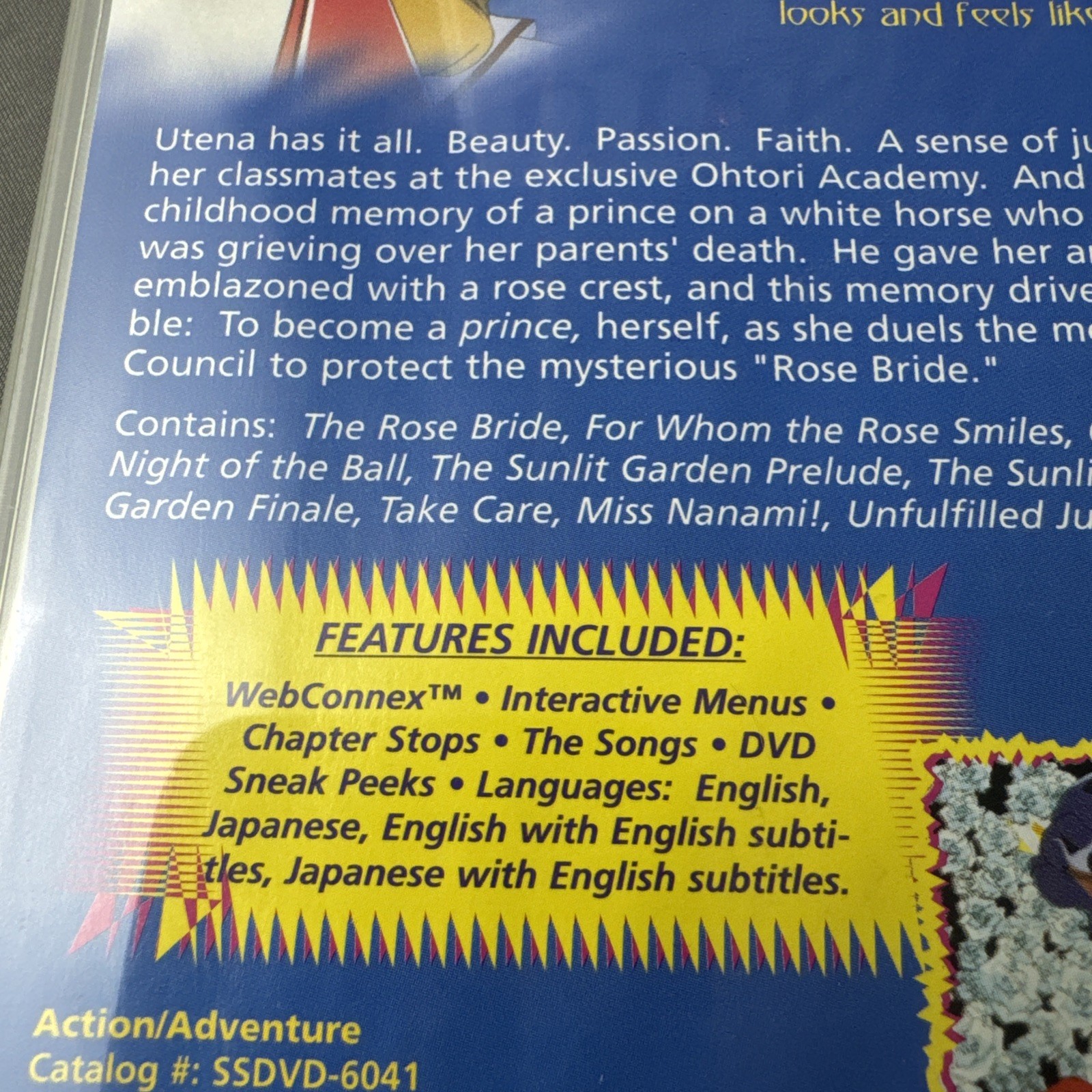 Revolutionary Girl Utena DVDs Lots The Movie & Episodes 1-30 Anime Dual Language