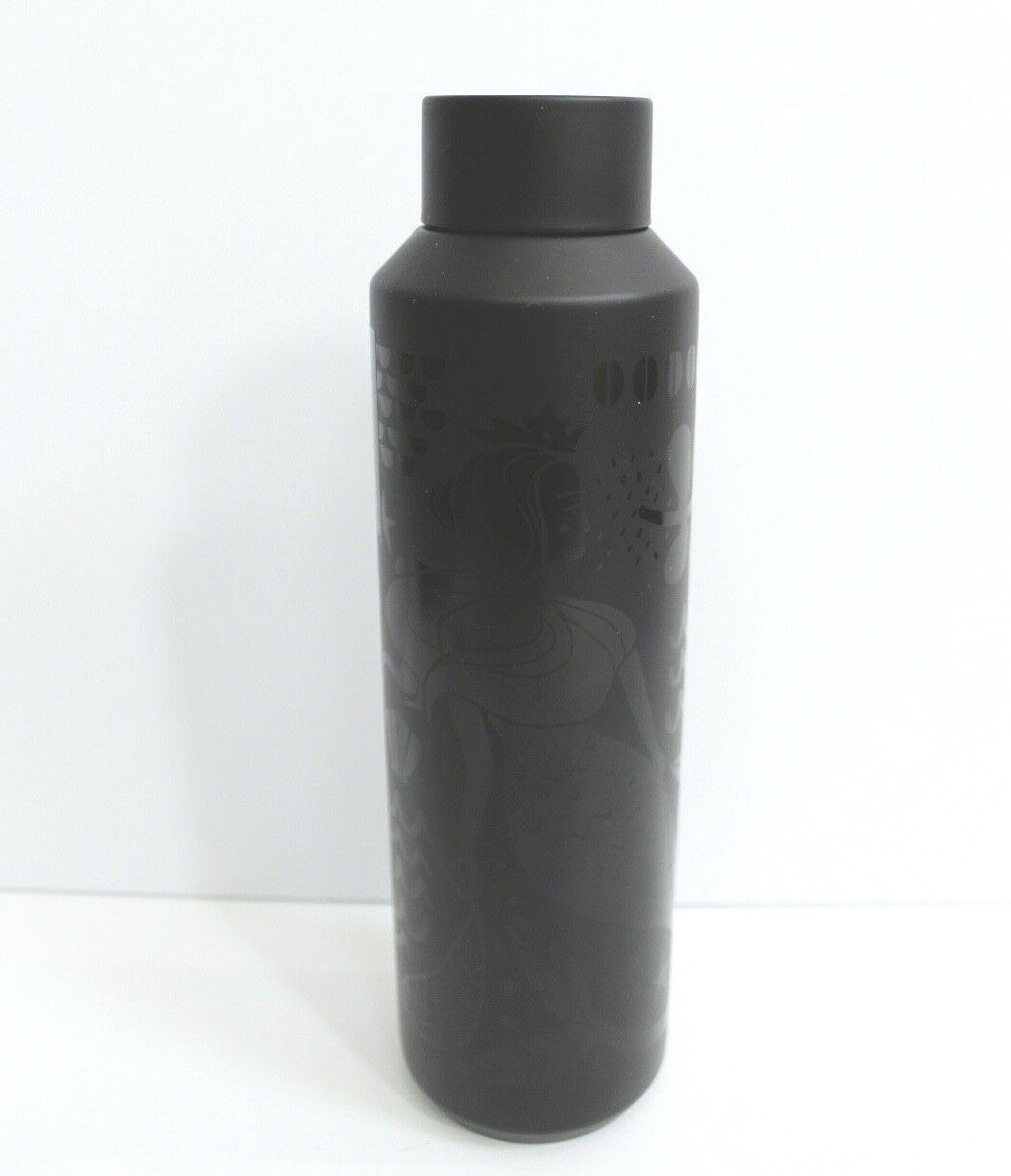 Starbucks Matte Black Siren Vacuum Insulated Stainless Steel Water Bottle 20oz