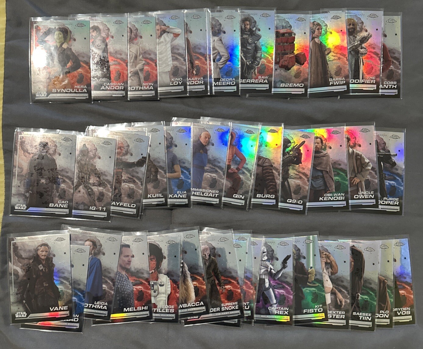 2024 Topps Chrome Star Wars Base Singles – You Pick