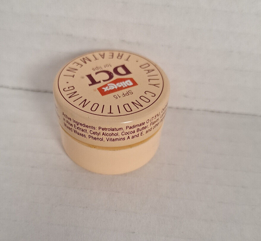 Vtg 1993 Blistex Daily Conditioning Treatment DCT SPF 15 .25 Oz Travel Size Prop