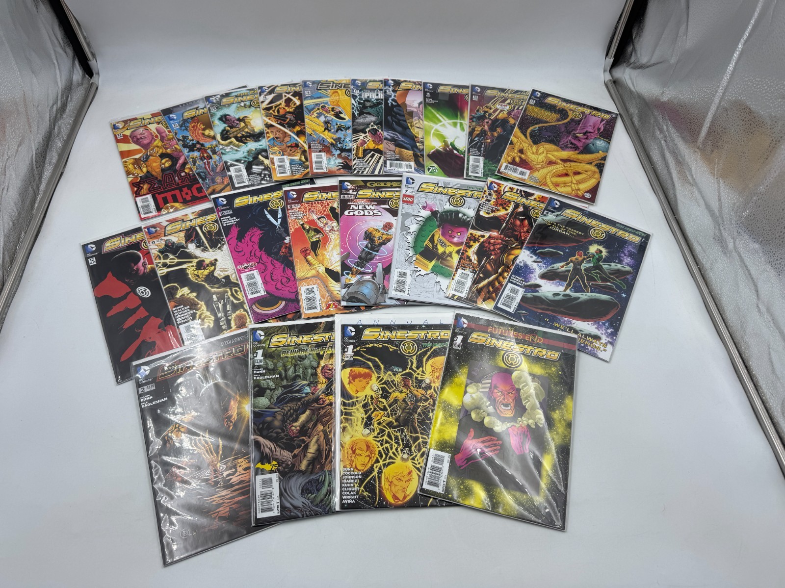 Sinestro 1–23 + Annual, Futures End (Reg & Lenticular), Variants