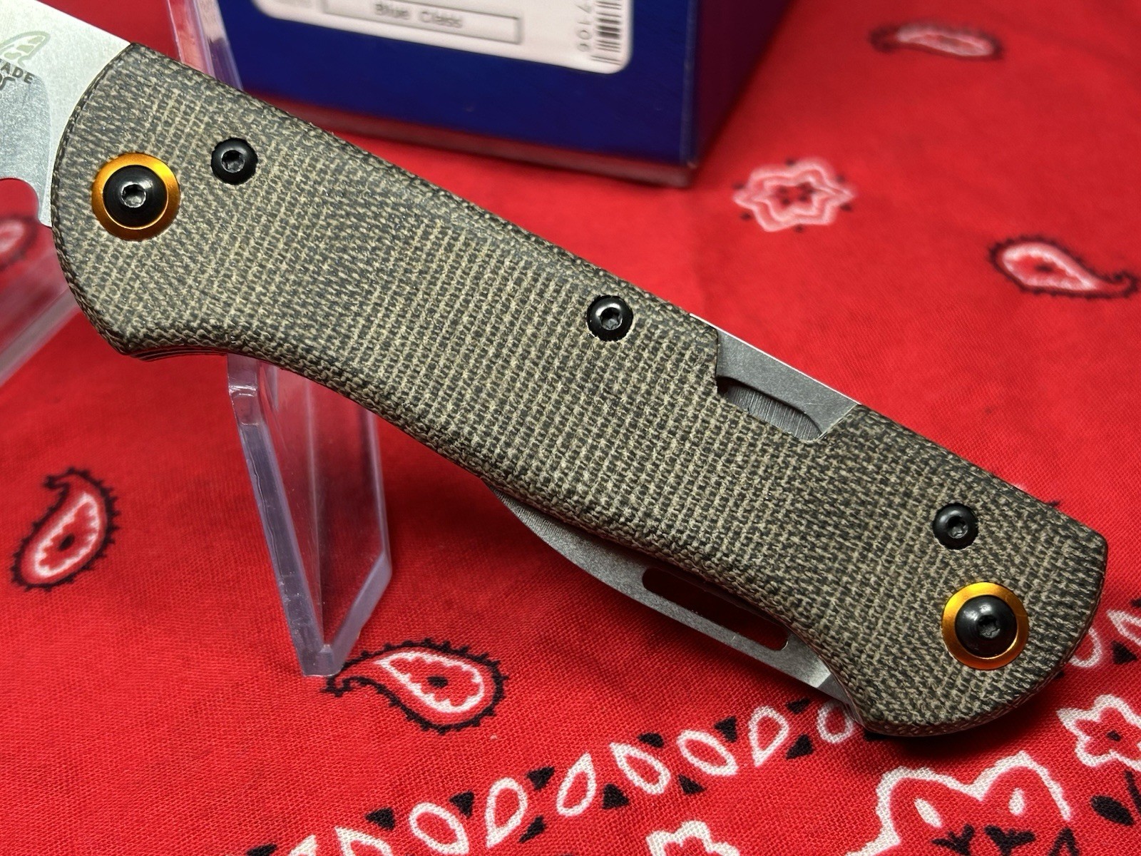 Benchmade Weekender 317-1 Slipjoint Pocket Knife Perfect Light Camping Option!