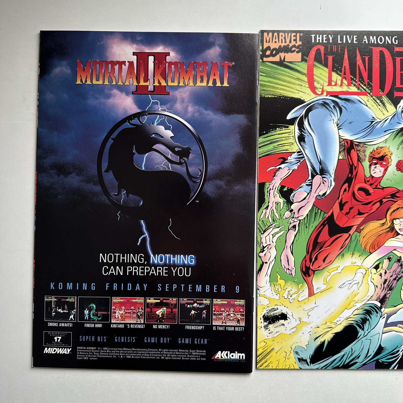 Marvel Comics ClanDestine #1 2 3 MCU Disney+ 1994