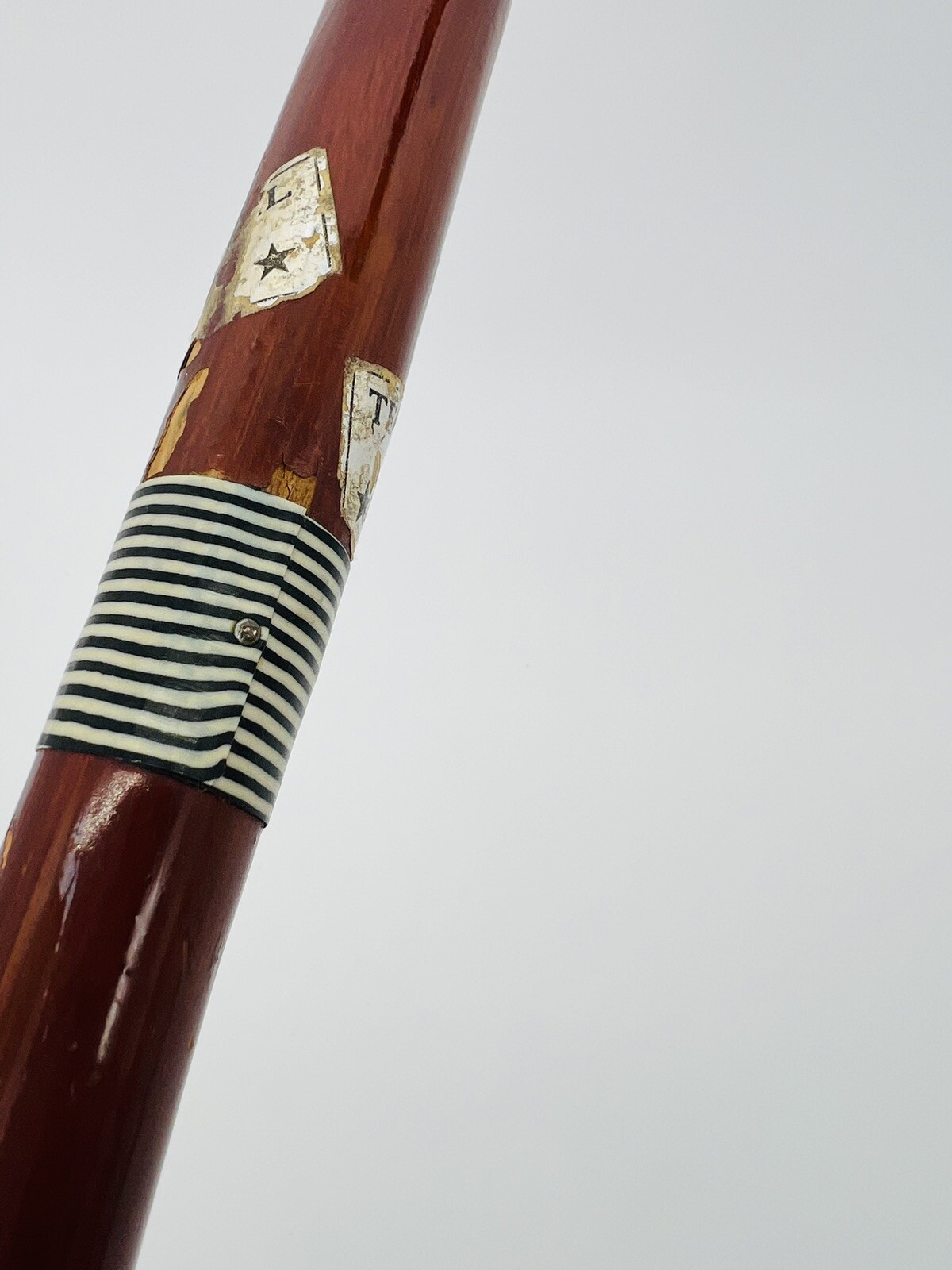 Texas Centennial Exposition Dallas 1936 Walking Cane Stick Original Label 35.5”