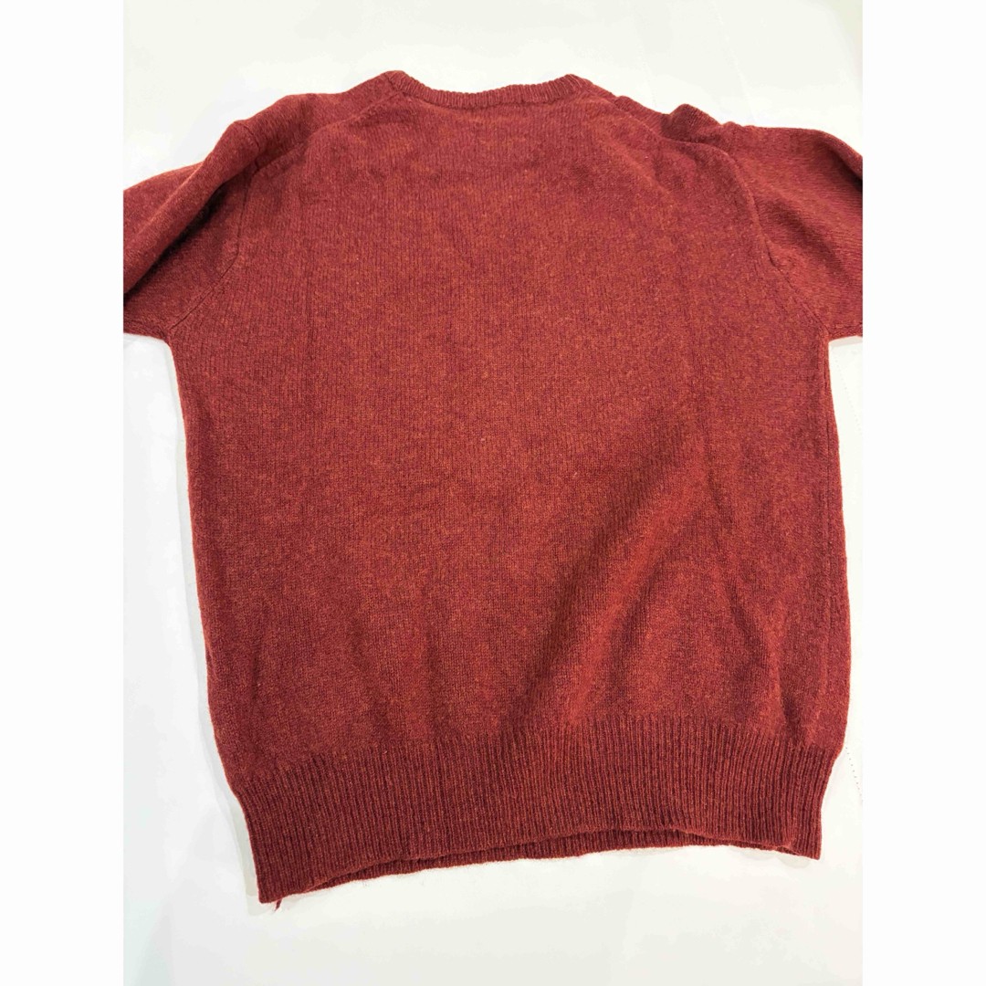 Men L Ralph Lauren Polo Bear Sweater CHAPS Orange Red Classic Iconic Collective