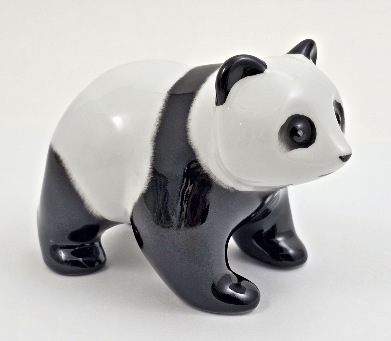 Hollohaza Panda Bear Figurine