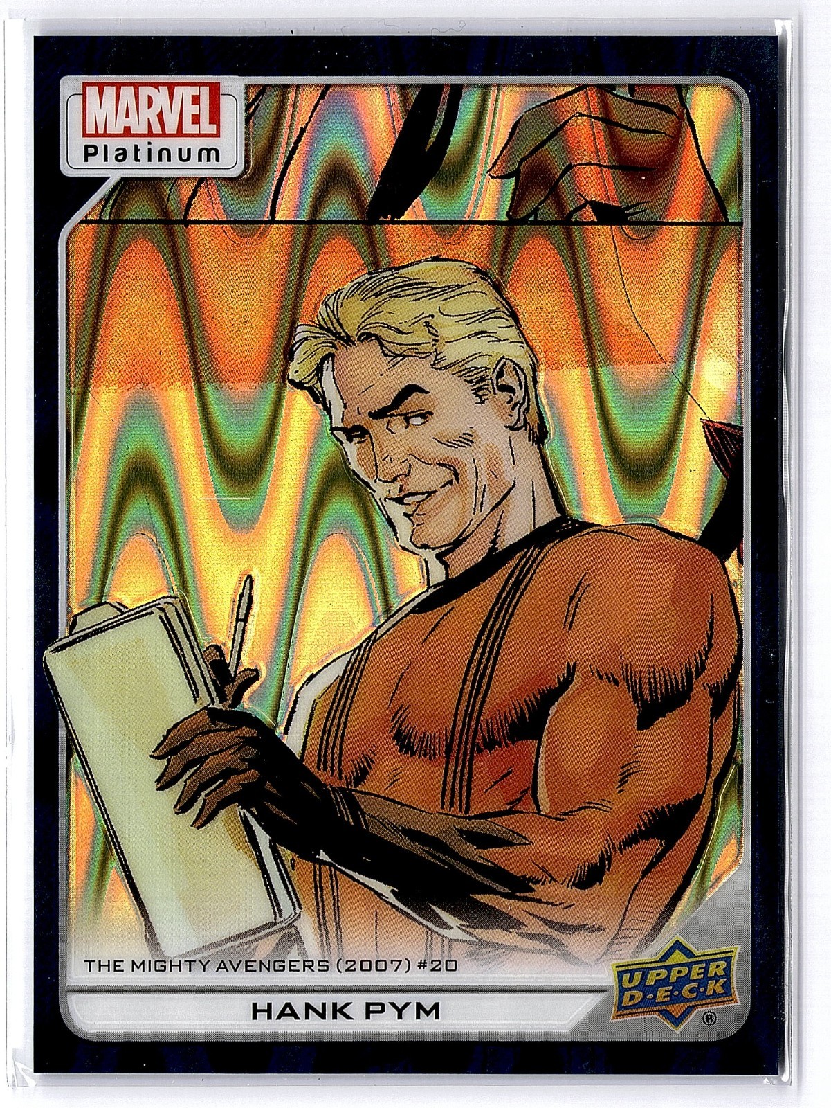 2022 Marvel Platinum Hank Pym Teal Wave /799 Ant-Man Giant-Man