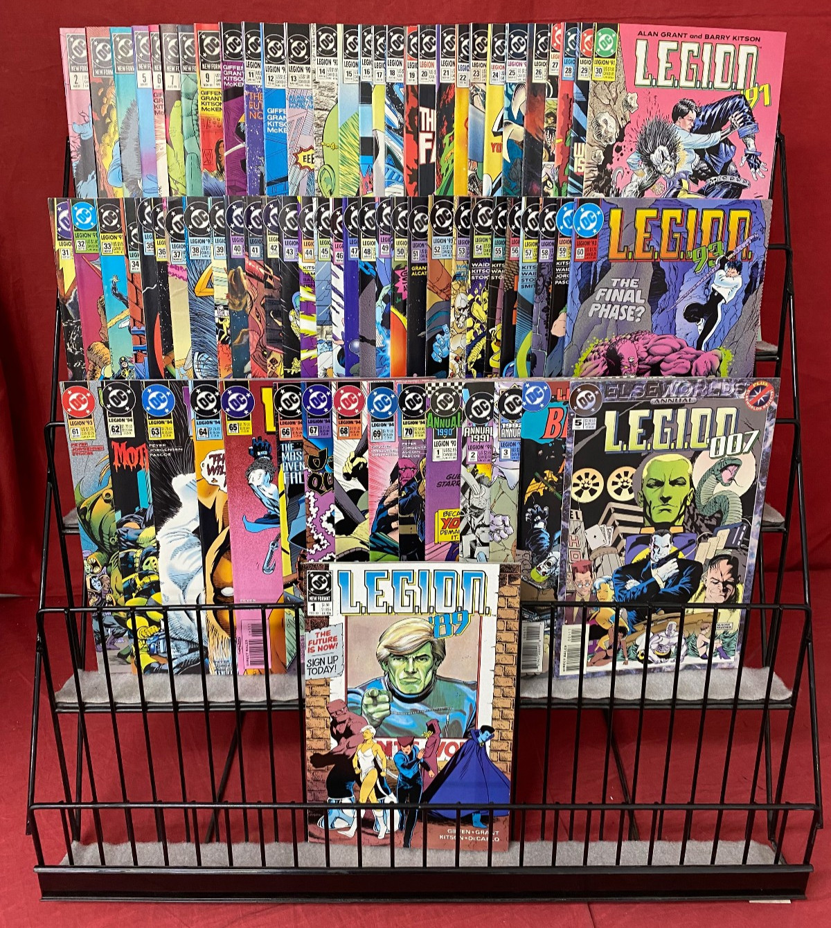 L.E.G.I.O.N. ‘89-‘94 #1-70 Annuals 1-5 COMPLETE SET! DC Comics