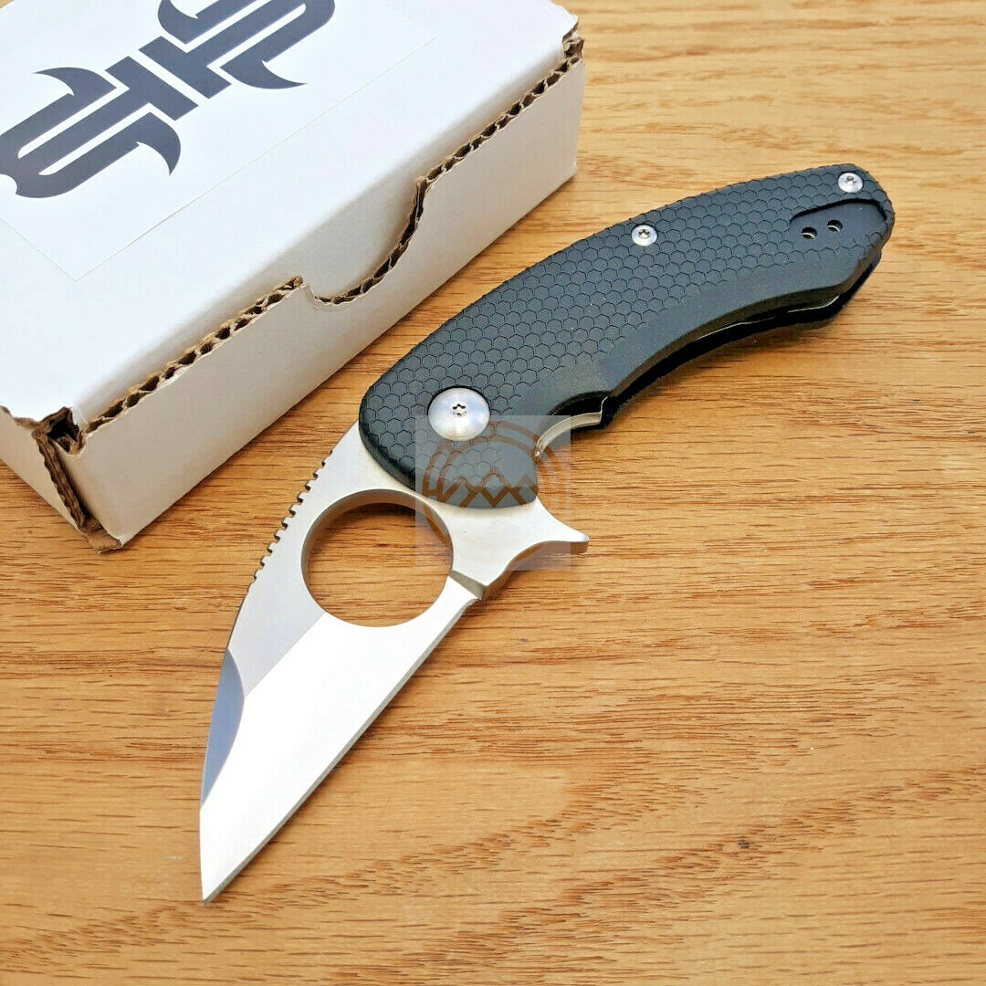 Brous Blades SSF Silent Folding Knife 2.63″ D2 Tool Steel Blade Polymer Handle