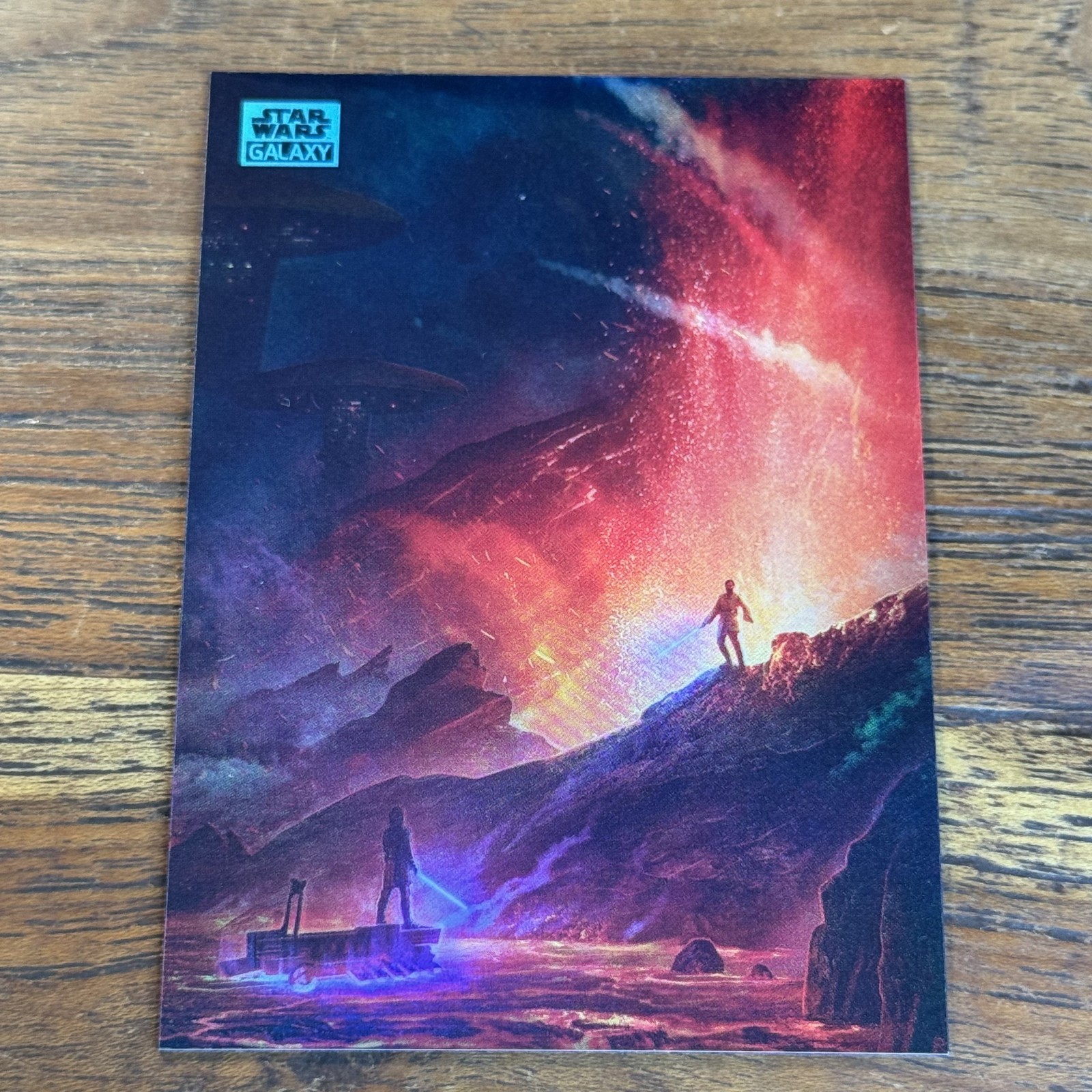 The High Ground 2024 Topps Star Wars Galaxy Chrome AQUA 69/199 Refractor Card 69