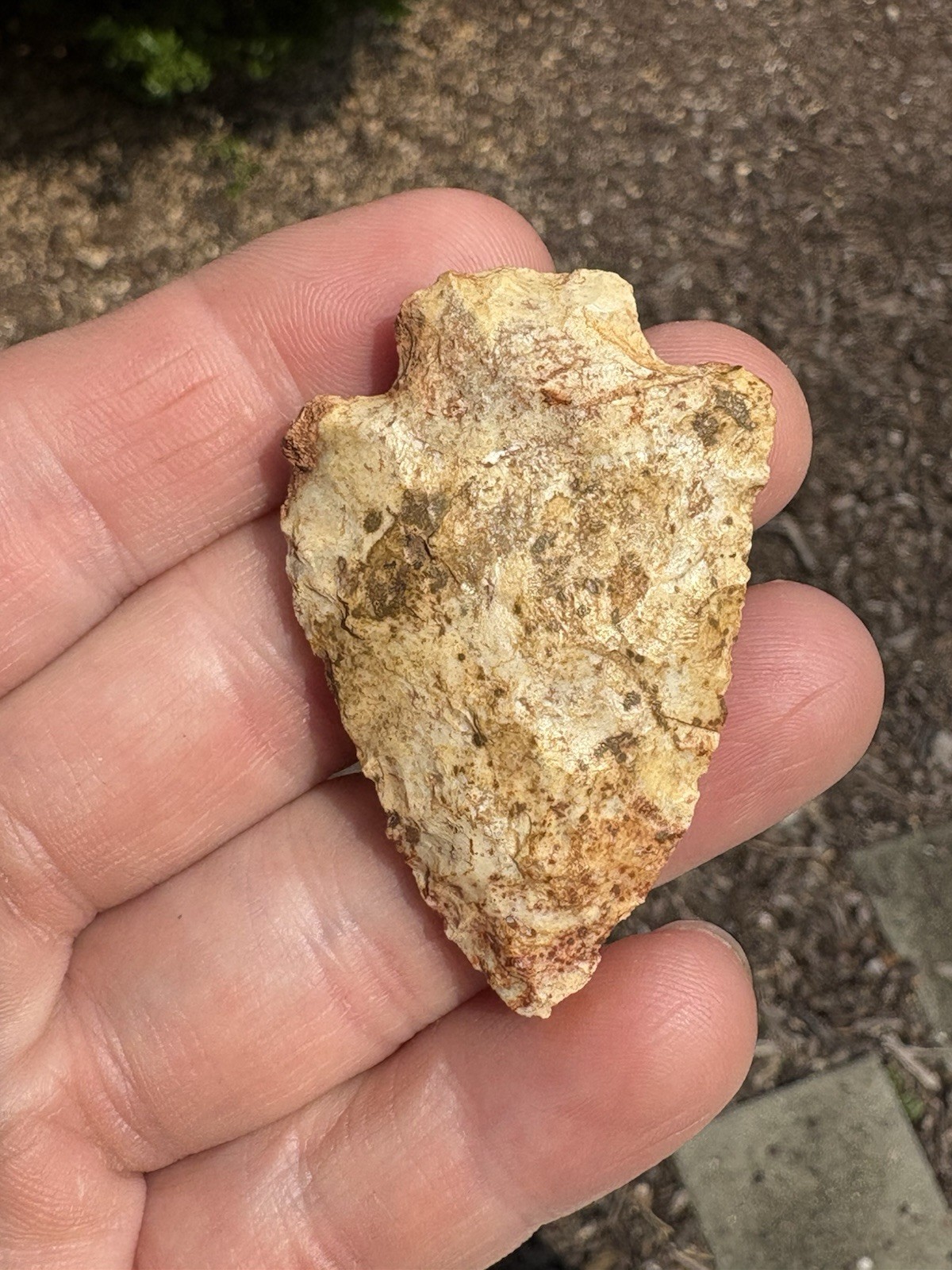 GUARANTEED Authentic Ancient AL Indian Artifact- 2 1/16″