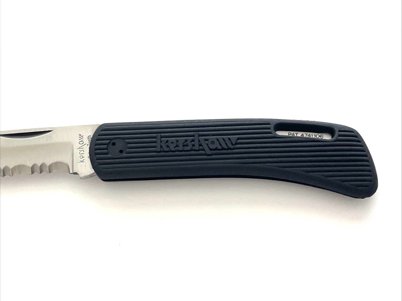 Kershaw D.W.O. 3000ST Sabertooth Folding Knife Early Spanner Screws Japan 1990s
