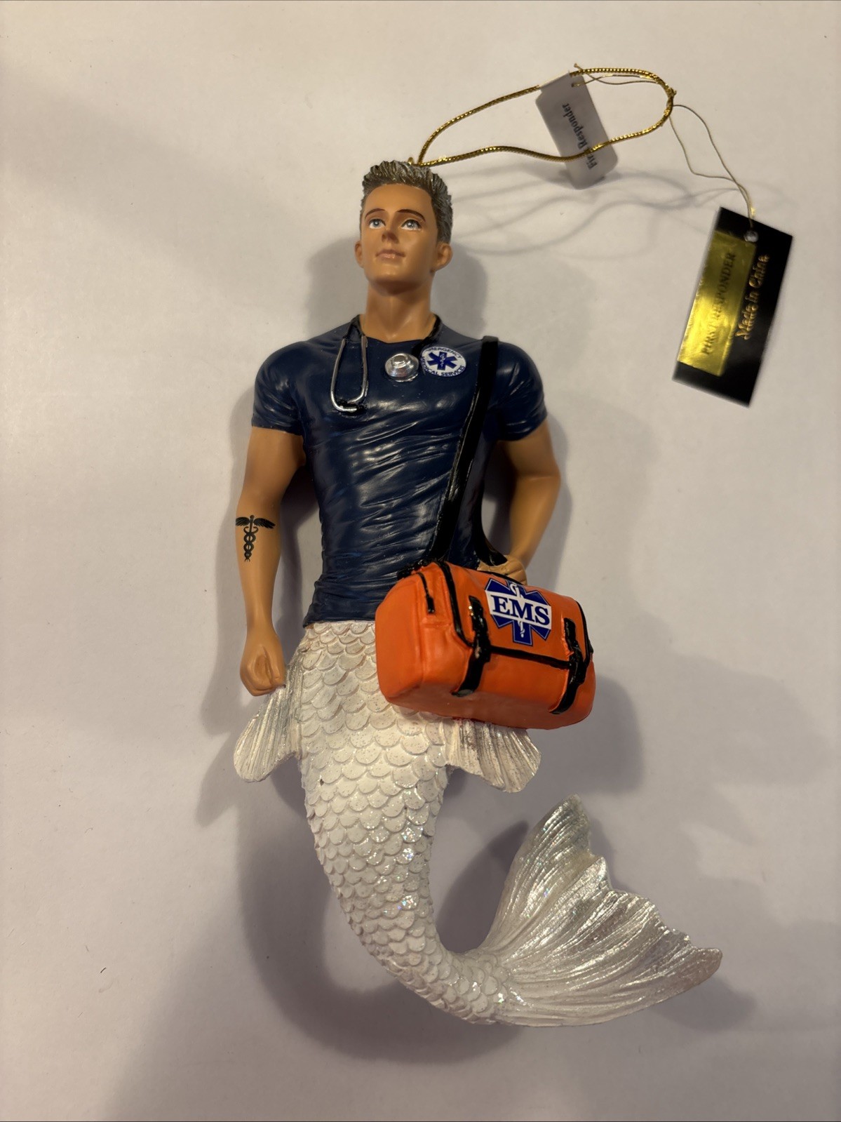 December Diamonds FIRST RESPONDER Merman Ornament 2023