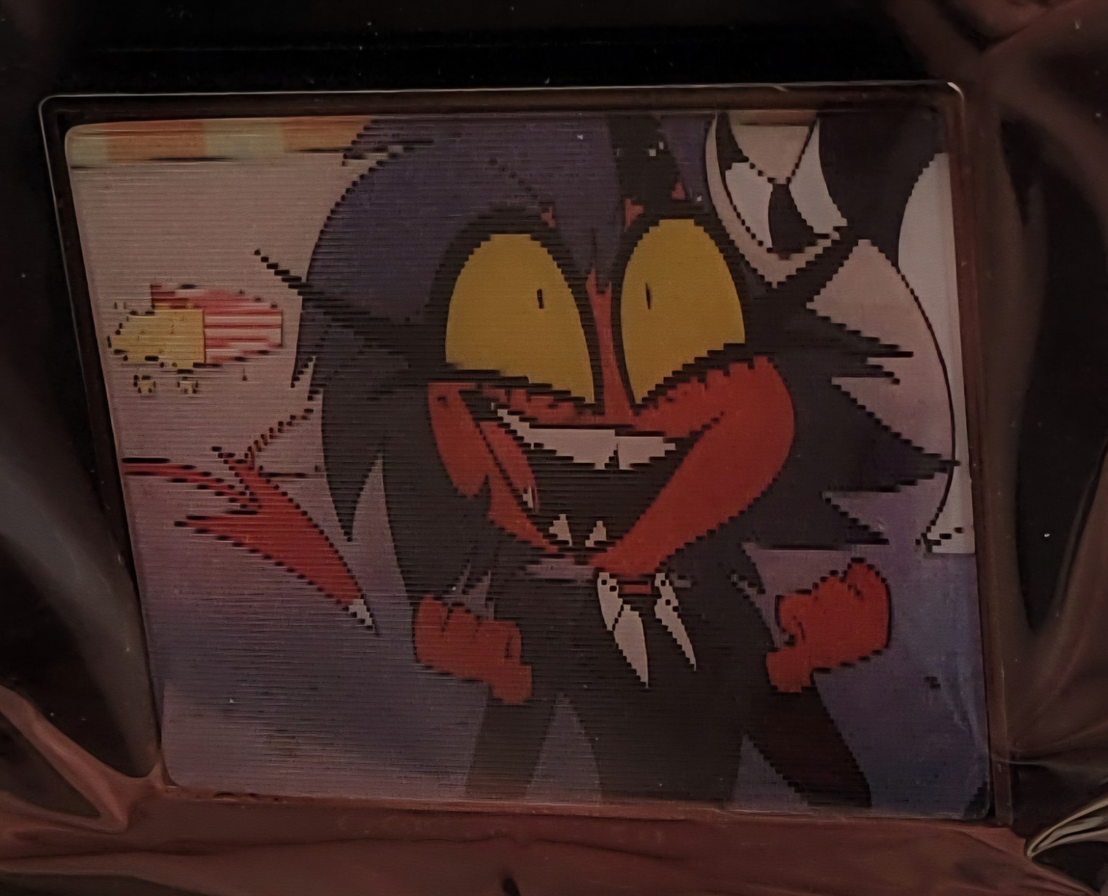 Helluva Boss Millie Says YES! Lenticular Pin Vivziepop Sharkrobot Shark Robot