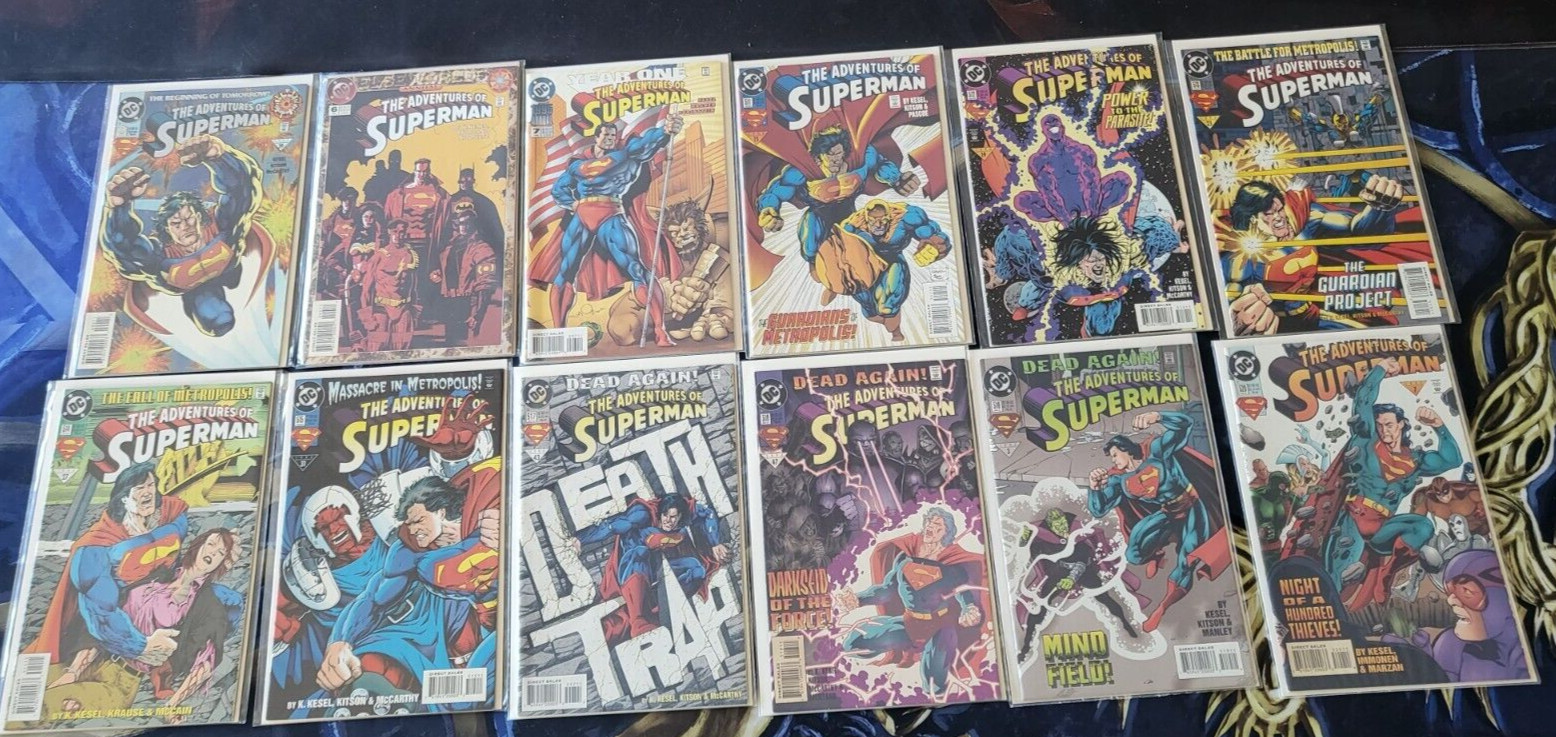The Adventures Of Superman (1994) Lot (SEE DESCRIPTION)