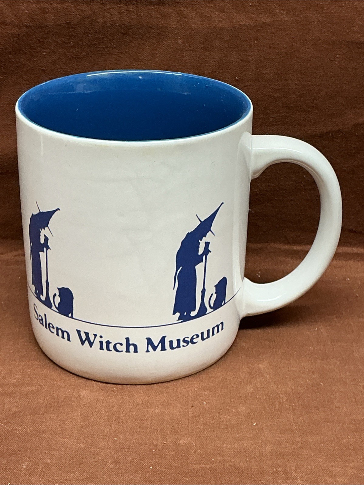 Salem Witch Museum Salem Mass Ceramic Coffee Cup Souvenir White