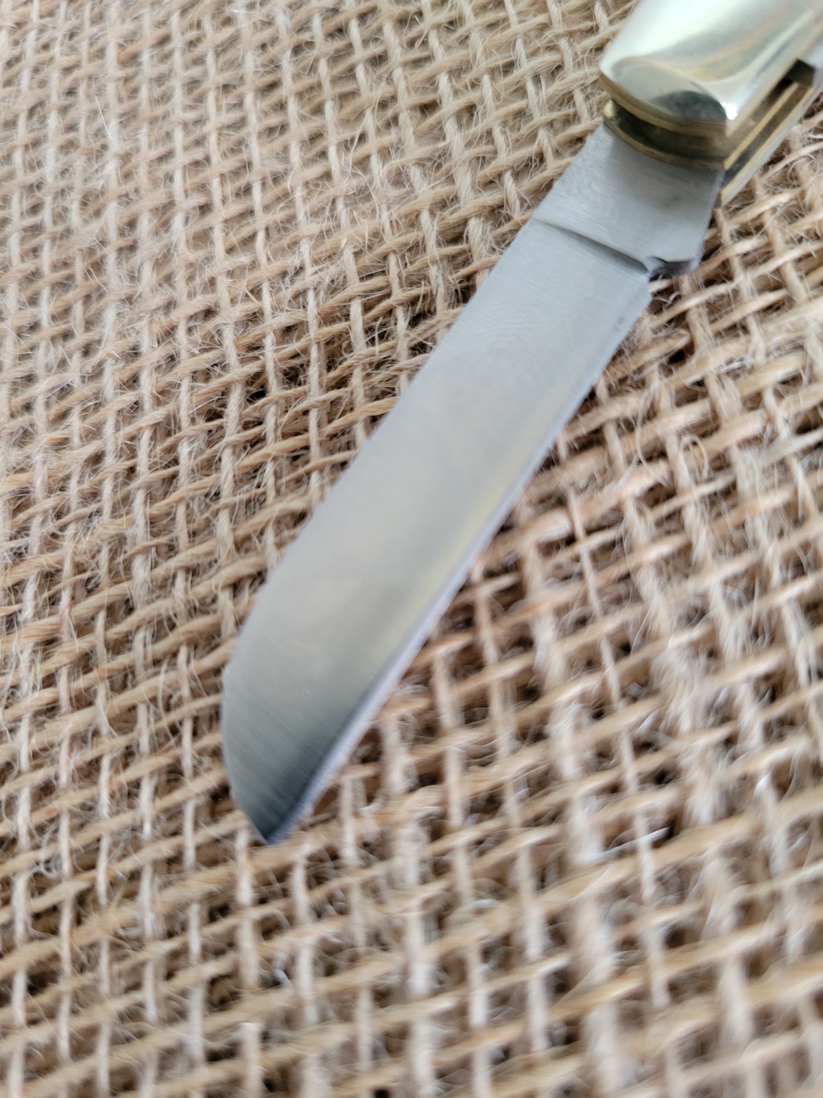 Schrade Old Timer Middleman Pocket Knife Stainless Steel Blades Delrin Handle