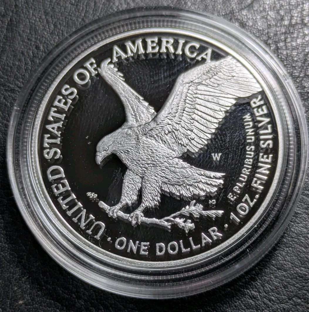 🔔 2026-W Proof $1 American SiIver Eagle 250th Eagle Label 1776 – 2026 W
