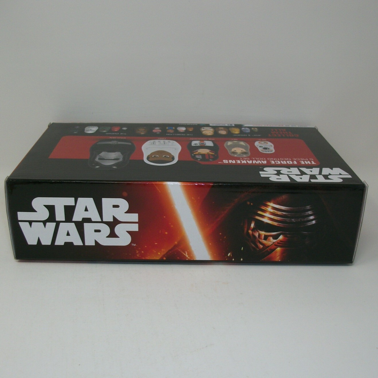 Star Wars The Force Awakens Nesting Dolls Set Kylo Ren Finn Poe Dameron Rey BB-8