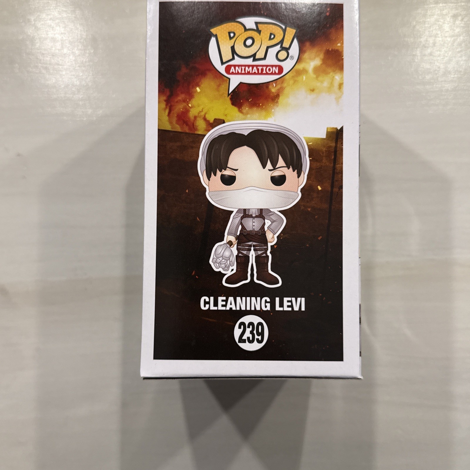 Funko POP – Attack on Titan – Cleaning Levi #239 – Hot Topic