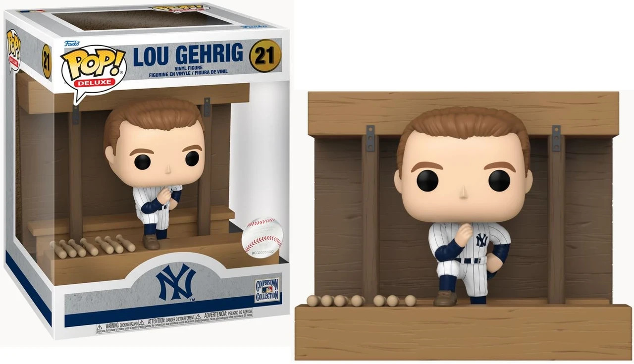 Funko 21 Lou Gehrig New York Yankees NY Cooperstown Collection MLB HOF Deluxe
