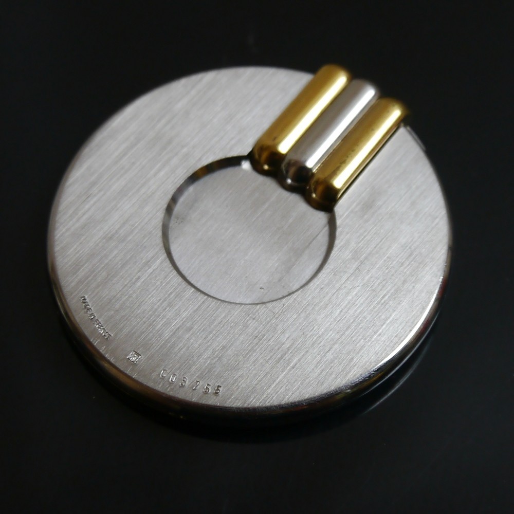 Authentic Cartier Cigar Cutter Trinity Metallic #3496