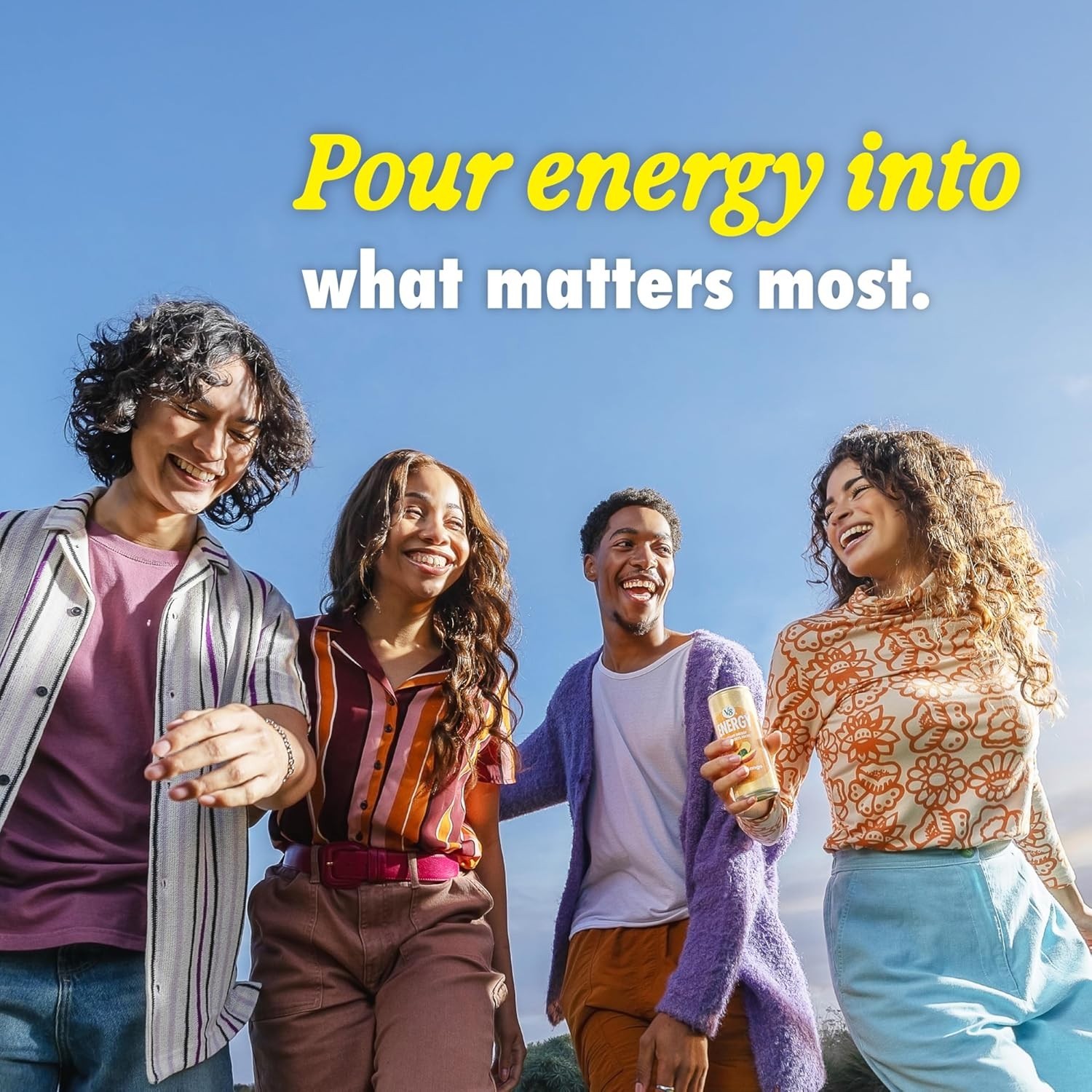 Energy Black Cherry Drink: Sugar-Free, Caffeinated & Gluten-Free 6 Pack