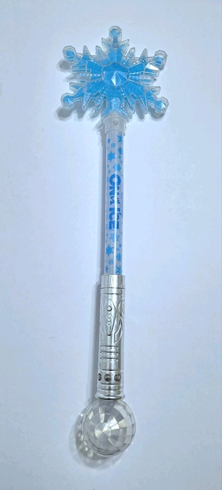 Disney On Ice Frozen Elsa 22″ Snowflake Light Up Wand 3 Modes Multi Colors Works