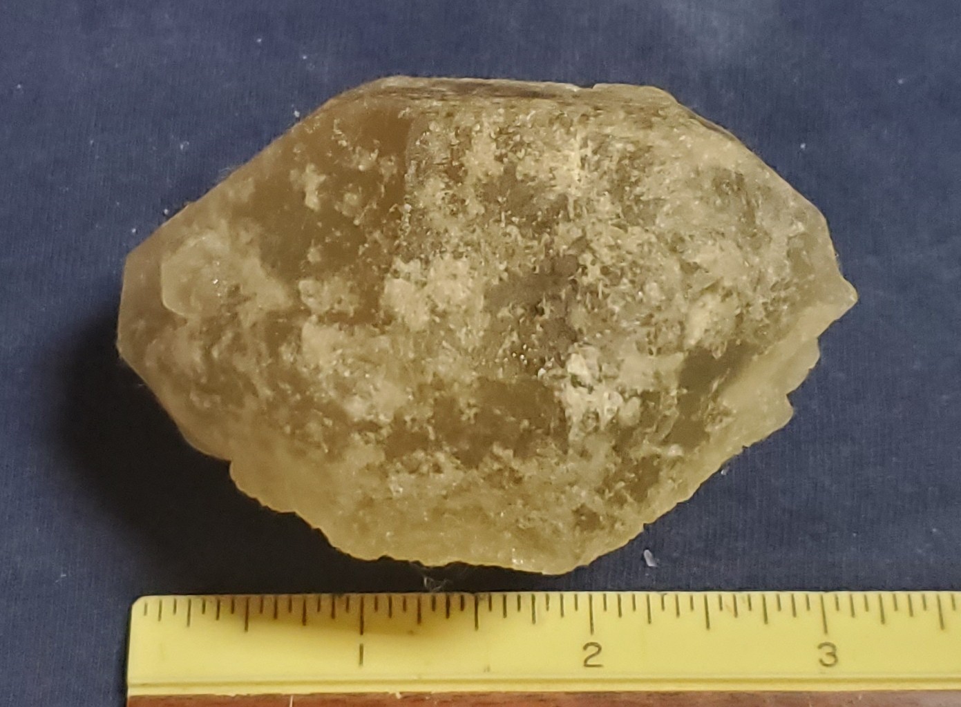 Hanksite Crystal — Searles Lake, California — 3 1/4 x 2 1/2 inches — 9 oz.
