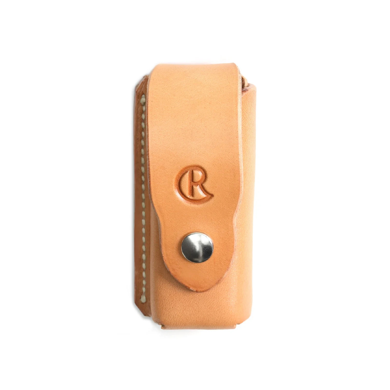 Chris Reeve Knives Leather Belt Sheath Tan for Sebenza Inkosi Umnumzaan
