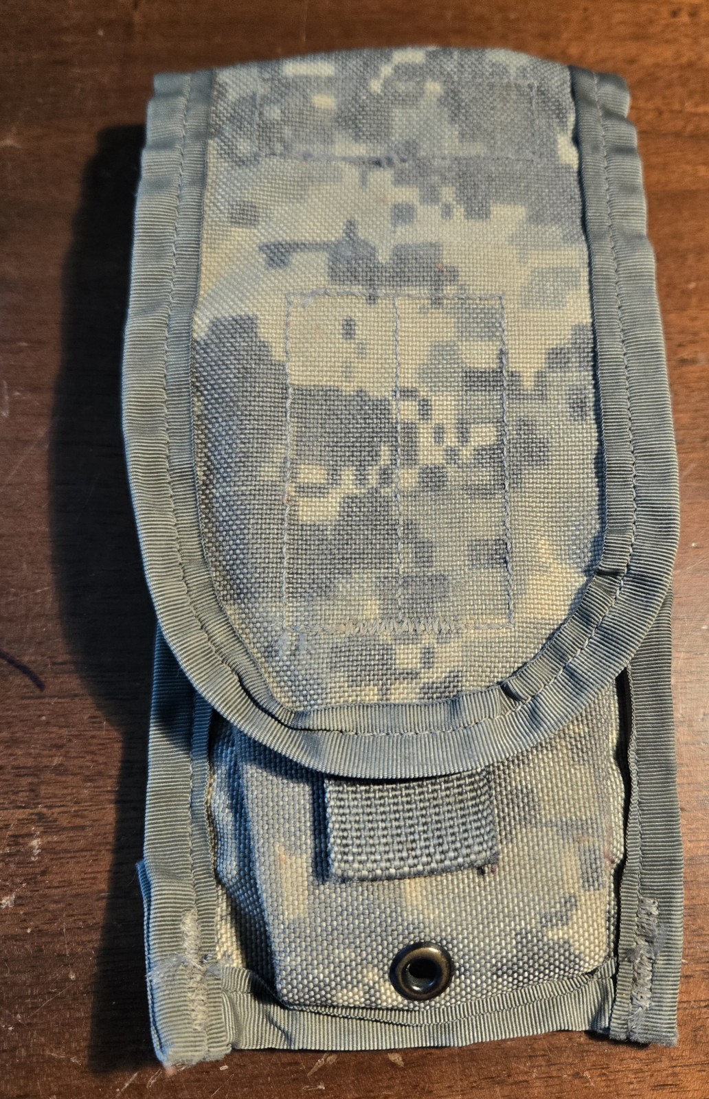 MOLLE or Belt ACU Double Magazine Pouch ACU 2 X 30 ROUND USGI Military VGC