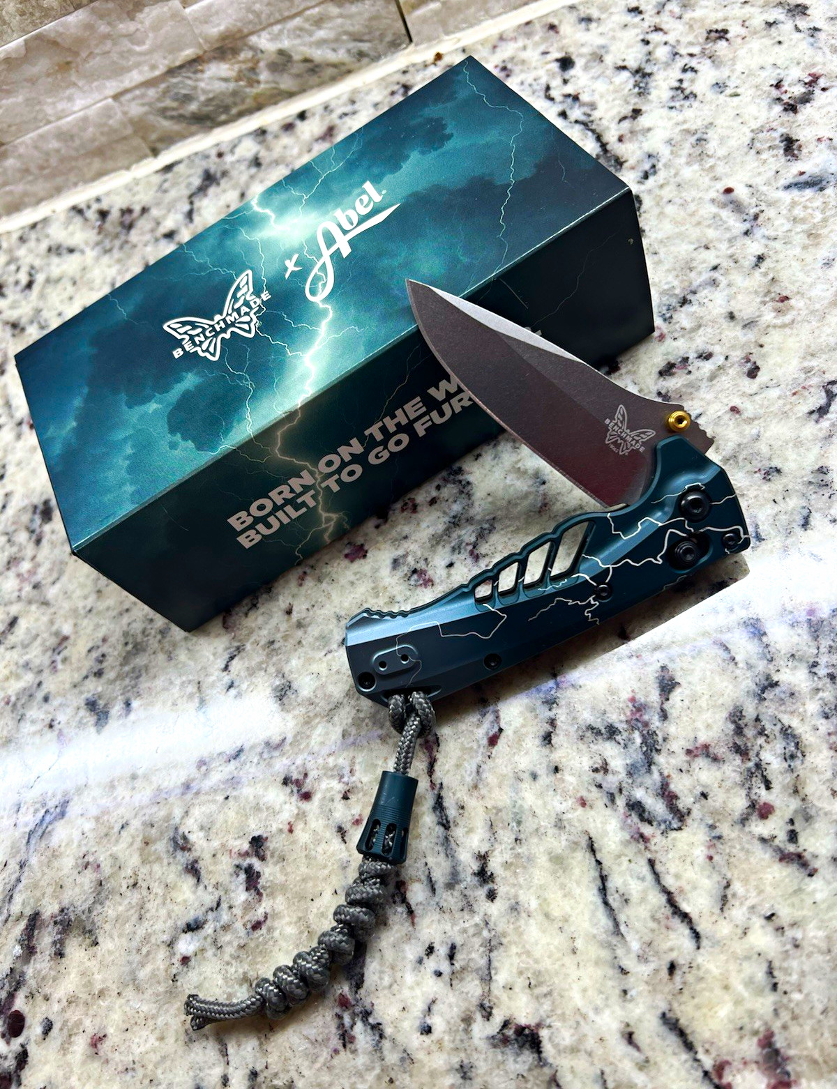 Benchmade x Abel Mini Adira Pocketknife Magnacut Aluminum Axis Lock Drop Point