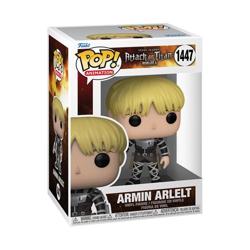 *IN HAND* Funko Pop! ATTACK ON TITAN ARMIN ARLET COMMON #1447
