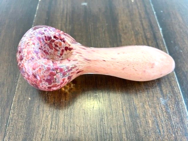 4″ Premium Glass Spoon Pipe Bowl Piece Red Phoenix Thick Quality Glass