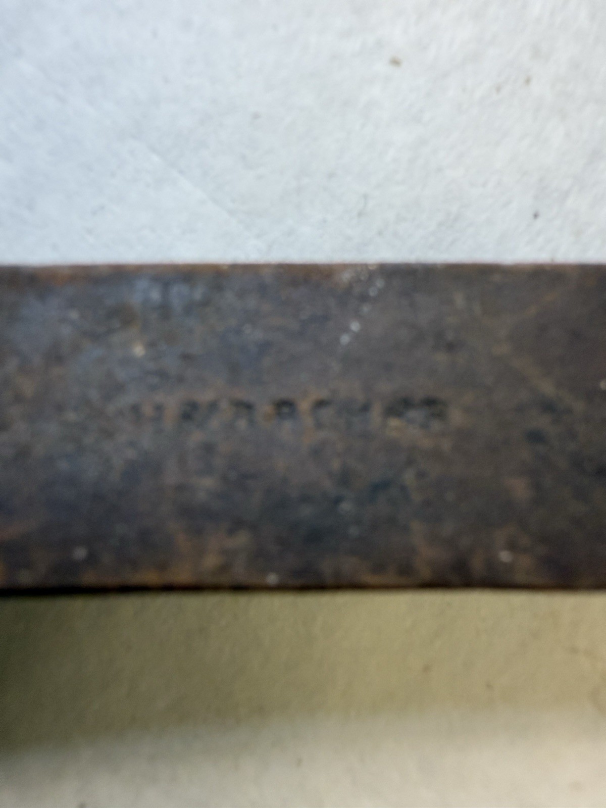 Antique Early Lancashire Pattern Hacksaw Vintage Old Tool 8 In Blade