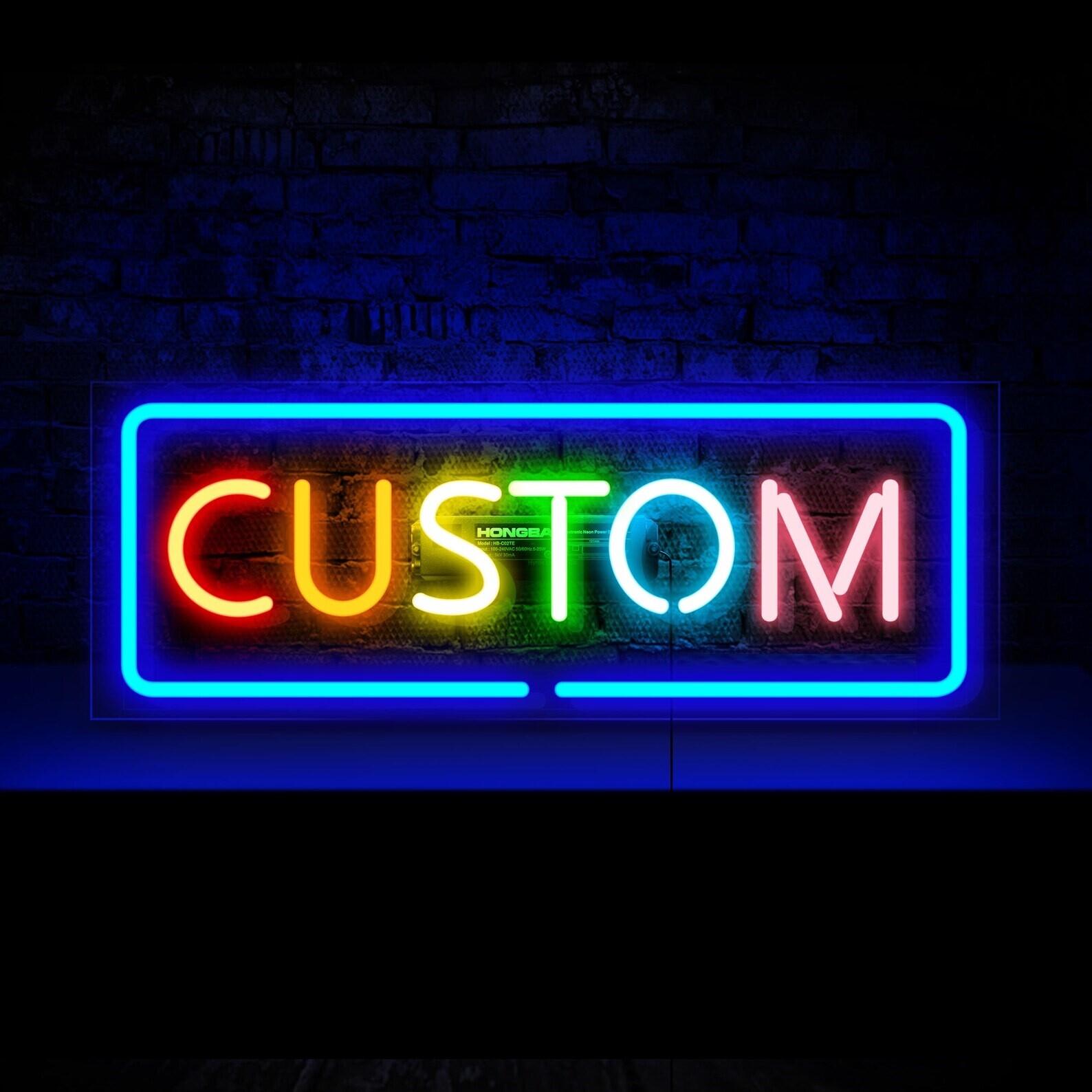 Place Order Here Bar Restaurant Acrylic 17″x14″ Neon Sign Lamp Light Real Glass
