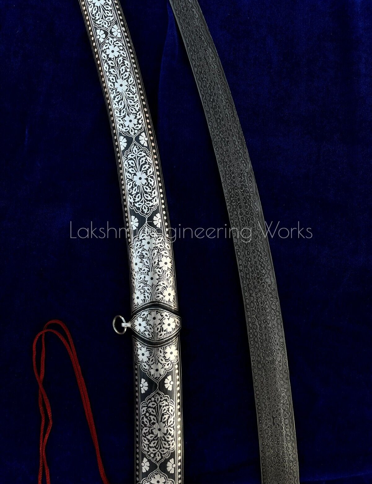 Arabian Sword , Camelbone hilt, kilij hilt, damascus steel blade, Kilij Handle