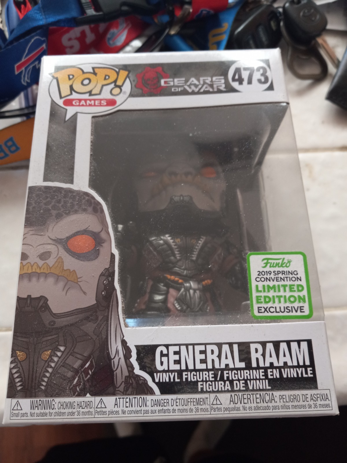 Funko Pop! Vinyl: Gears of War – General Raam – GameStop Emerald City Comic Con