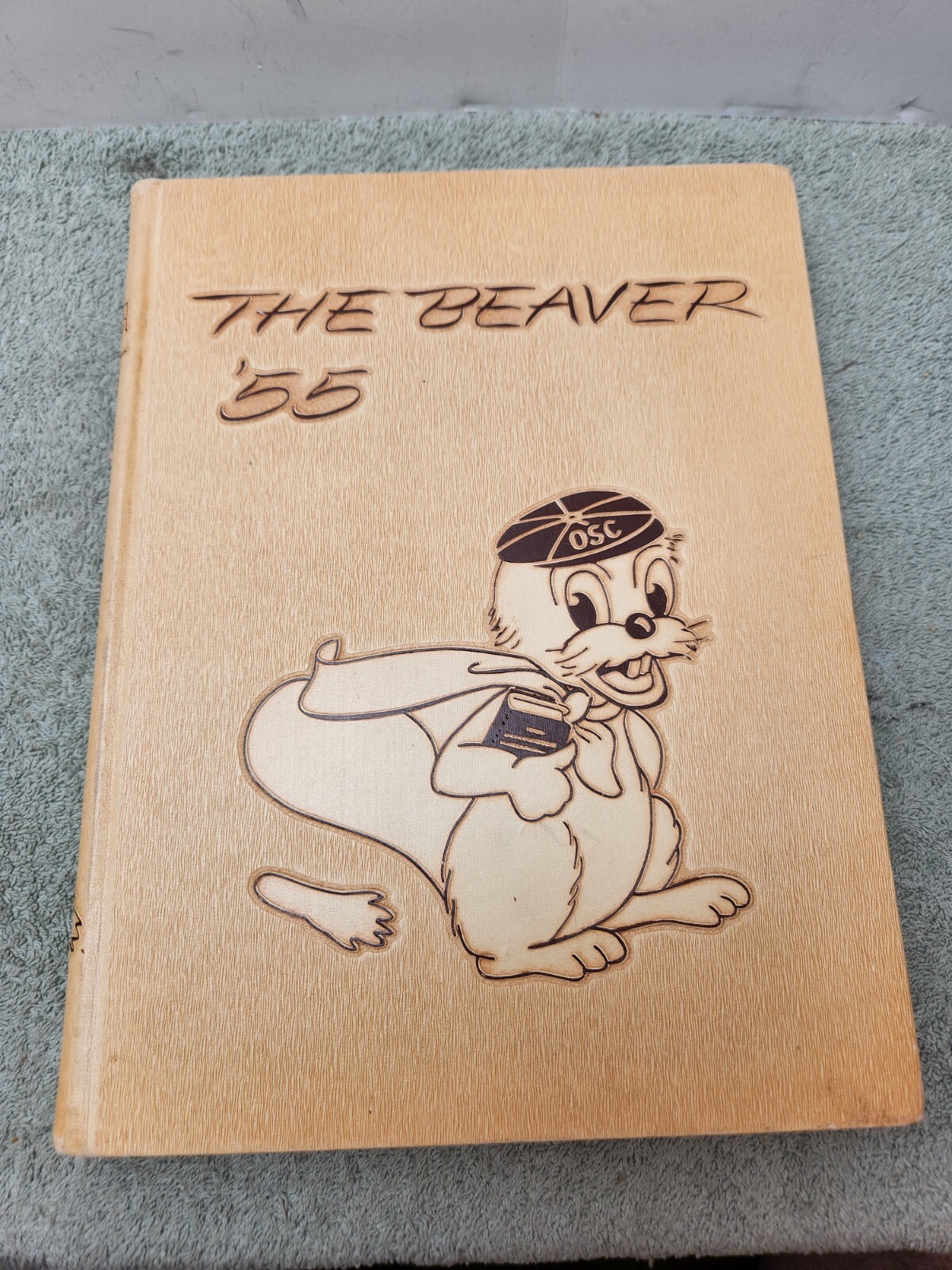 Oregon State University Annual Yearbook “The Beaver” 1955 Corvallis Oregon