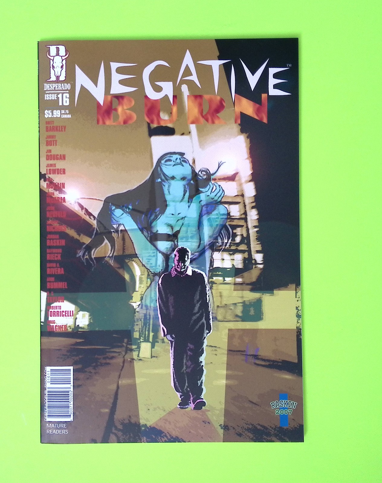 Negative Burn #16 Vol. 2 Desperado Publishing High Grade Comic Book X143-238