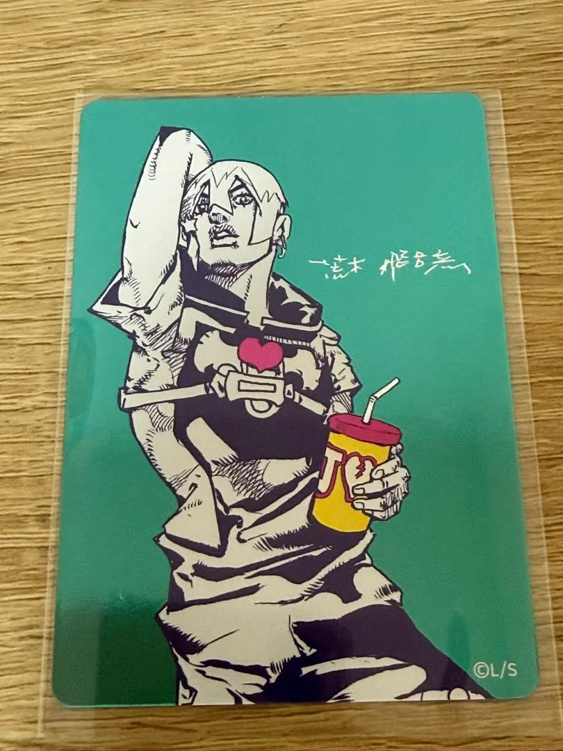 The JOJOLands NatsuComi 2026 Metallic Promo Card Jodio Joestar Japan