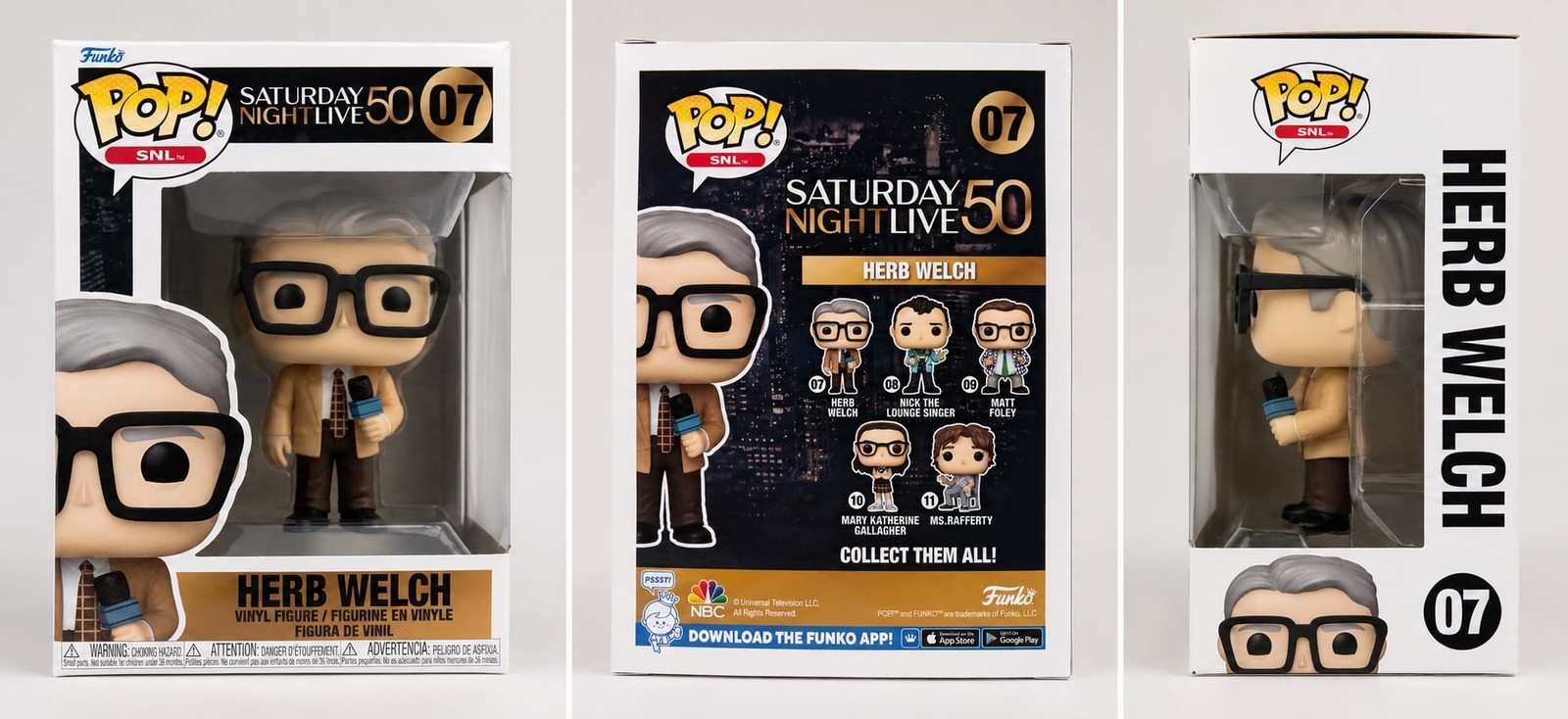 Funko POP! Television: Saturday Night Live 50th Anniversary – Herb Welch #07