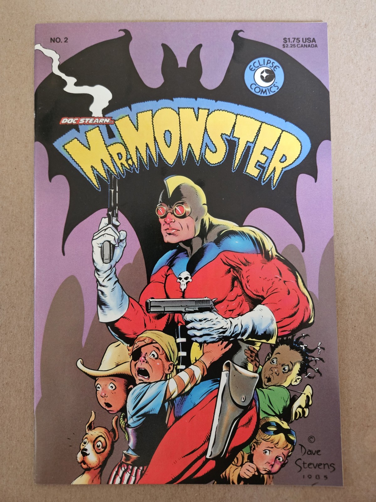 Mr Monster #2 (Eclipse’85) Dave Stevens Cover🔥Nm🔥Please Look At Pics For Cond.