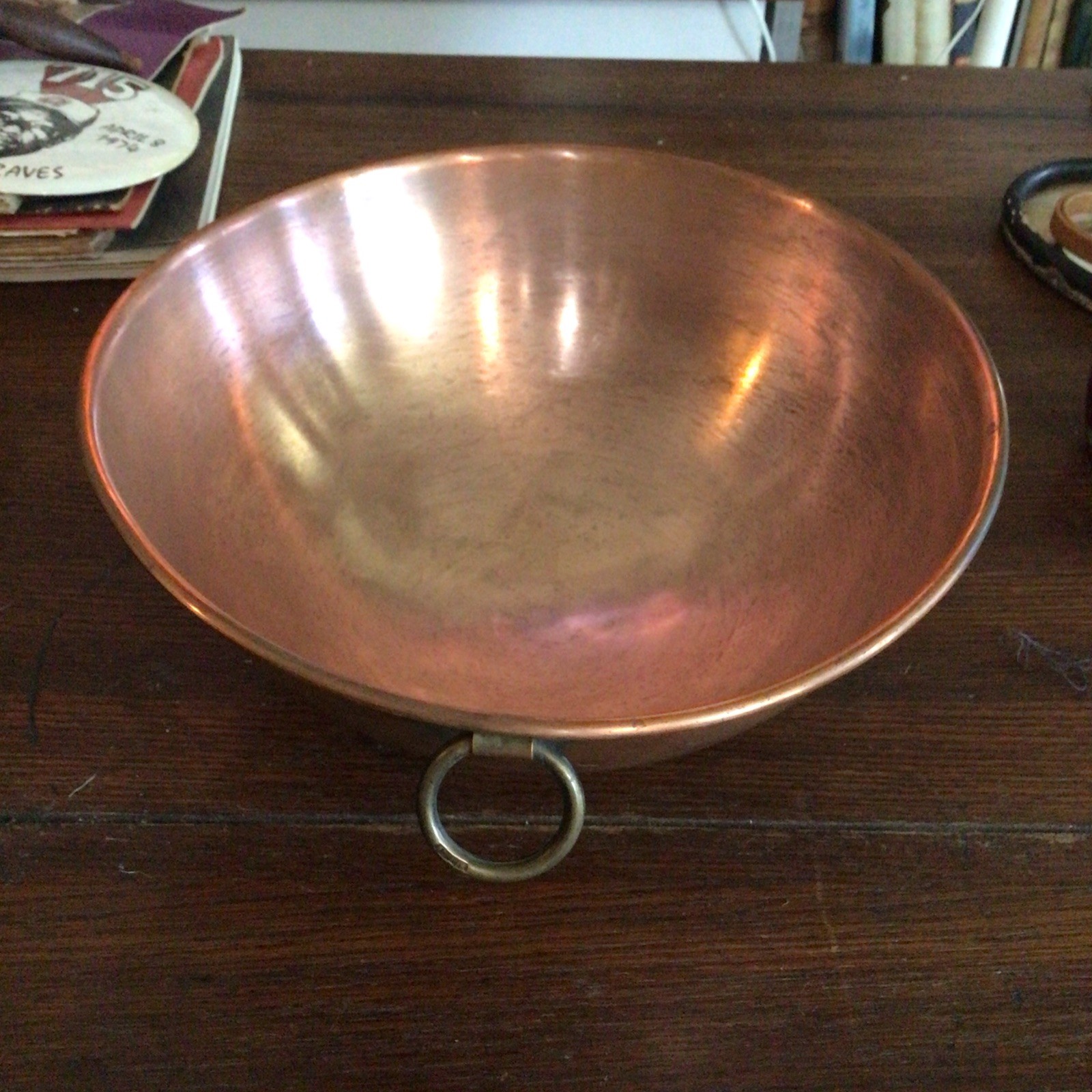 Made In Italy 10 1/2” Copper Bowl
